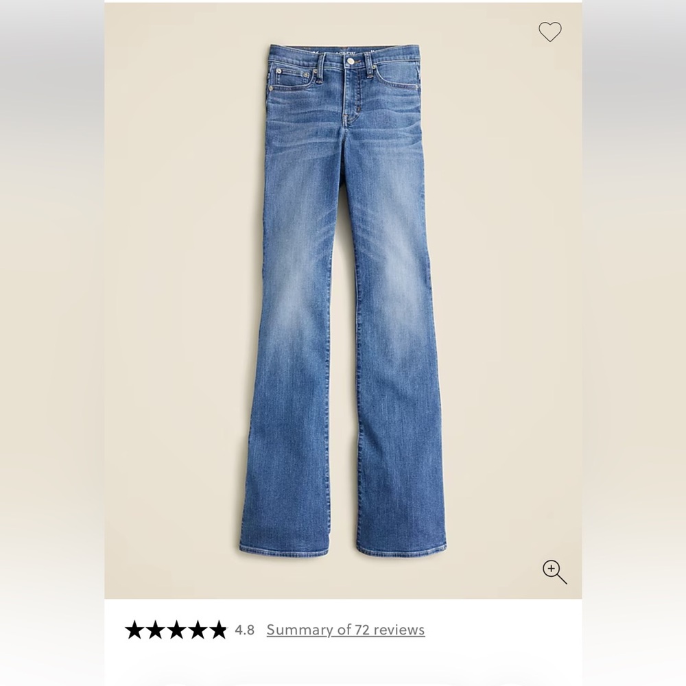 J. Crew Medium Blue ‘03 Bootcut Stretch Jeans